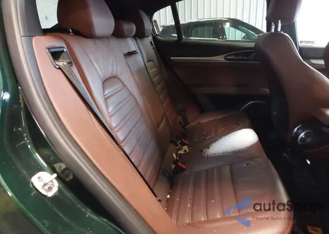 2021 Alfa Romeo Stelvio Ti Sport Awd из США, поврежденный, VIN ZASPAKBNXM7D18292